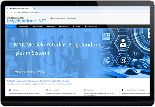 Çelebi Mühendislik Mesleki Yeterlilik Belgelendirme Yazılımı